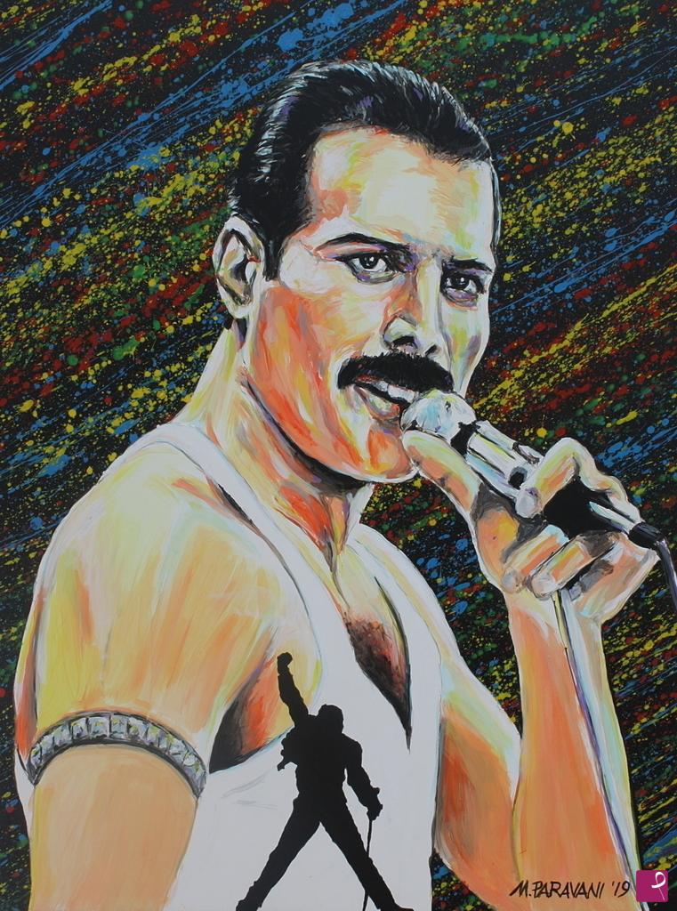 quadri in vendita online - Freddie Mercury, 