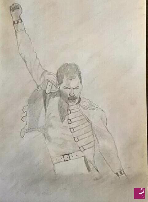 quadri in vendita online - Freddie Mercury