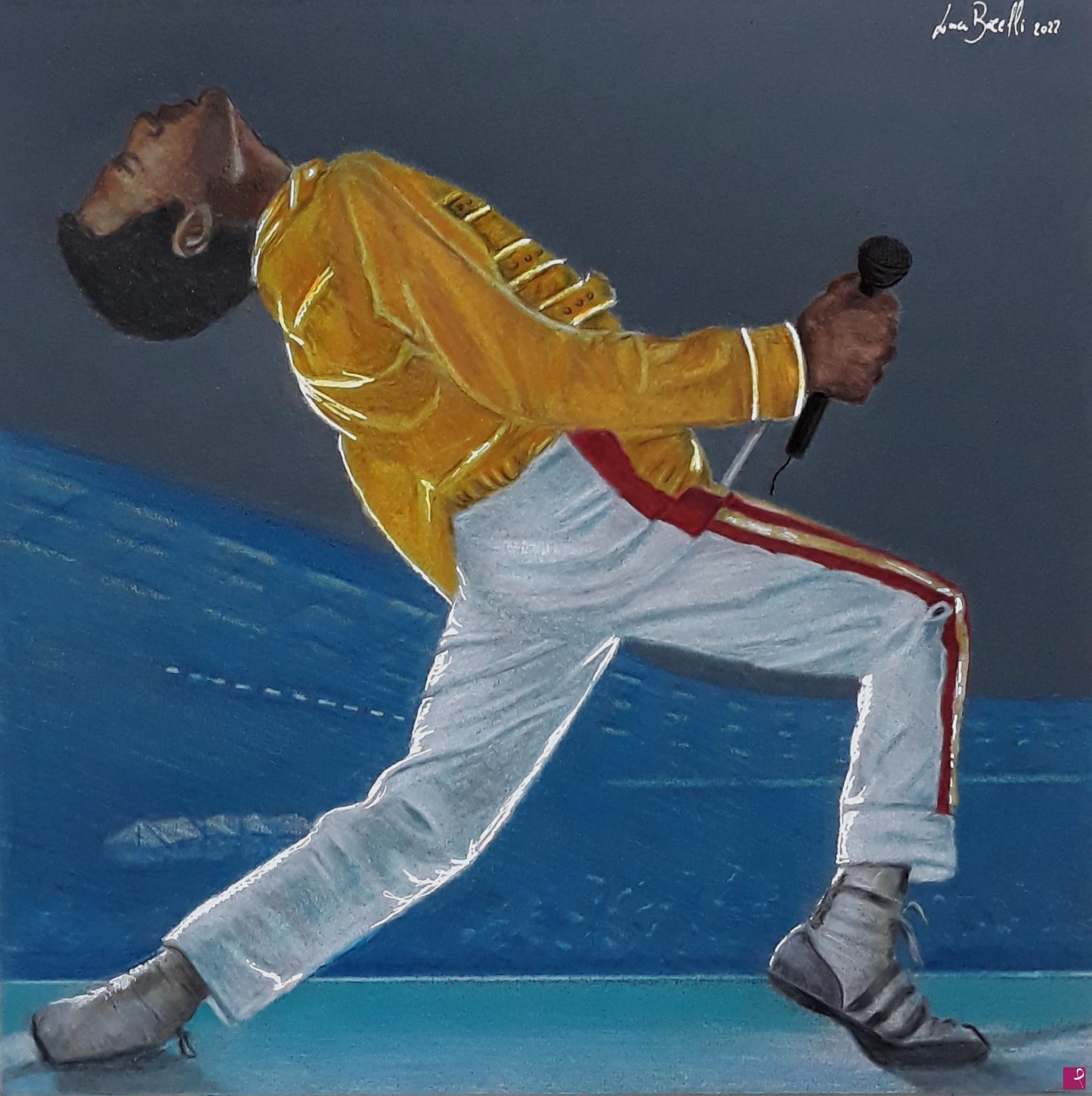 quadri in vendita online - Freddie Mercury (2022)