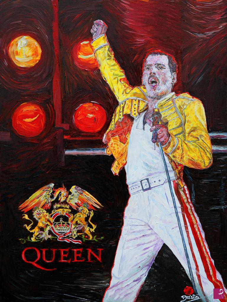 quadri in vendita online - FREDDIE MERCURY