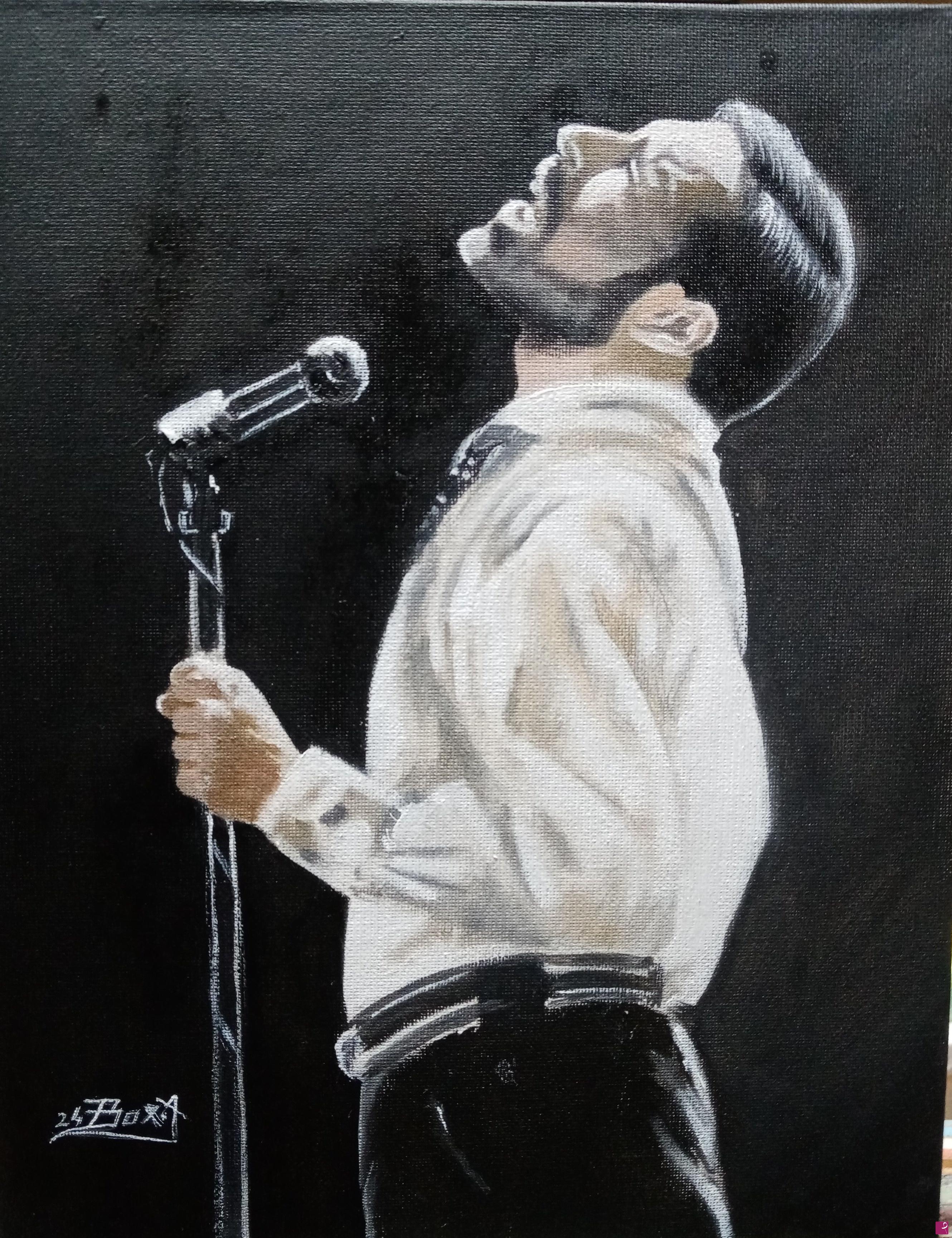 quadri in vendita online - FREDDIE MERCURY