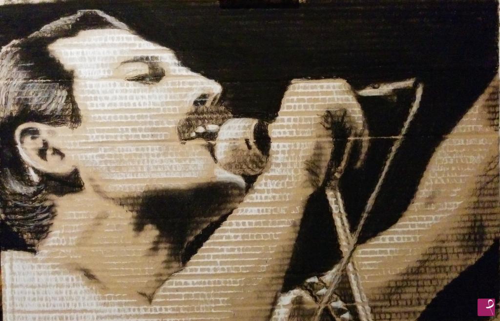 quadri in vendita online - Freddie Mercury