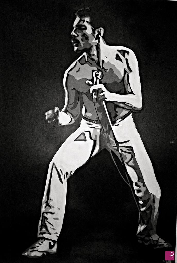 quadri in vendita online - Freddie Mercury