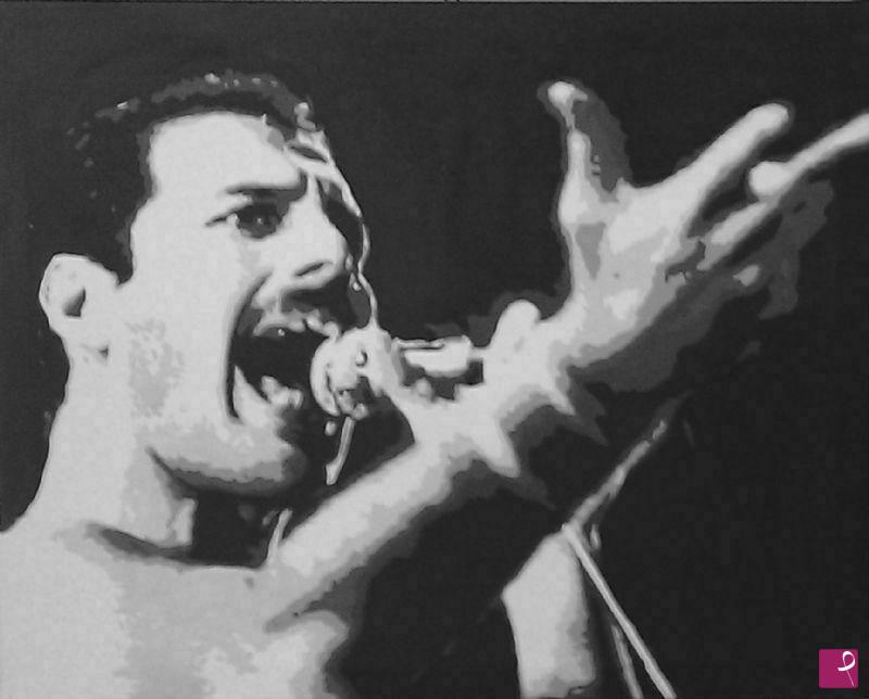 quadri in vendita online - Freddie Mercury