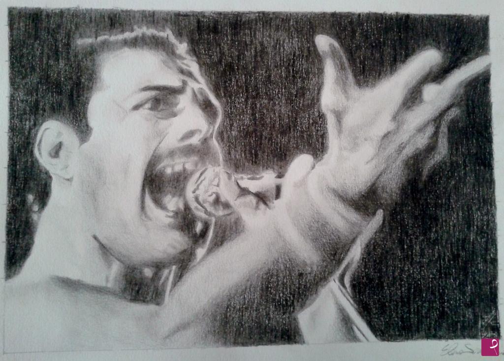 quadri in vendita online - Freddie Mercury