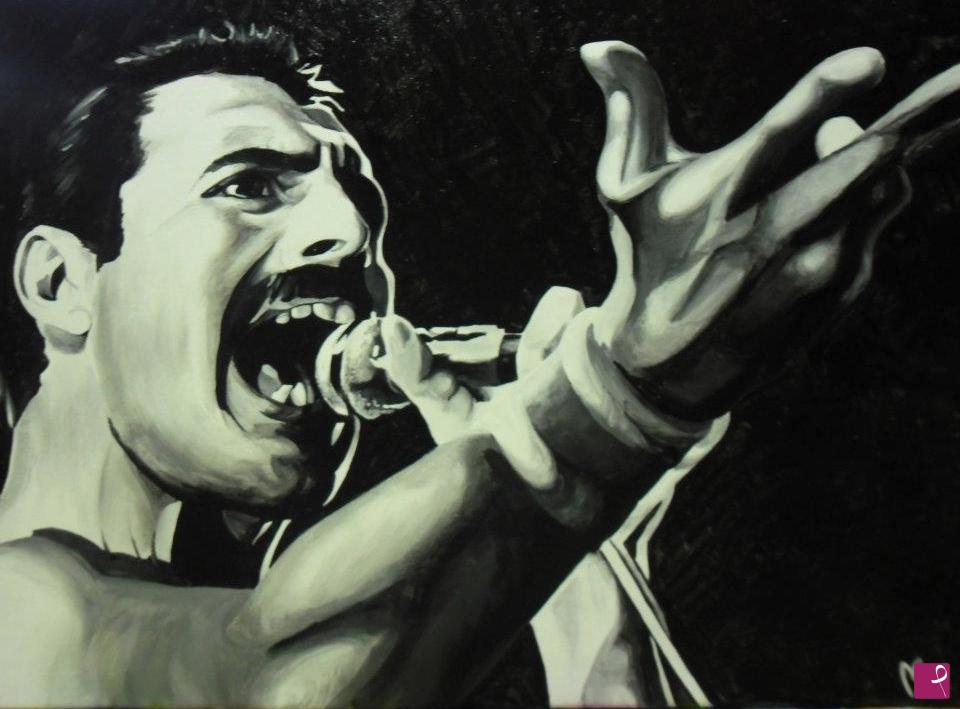 quadri in vendita online - Freddie Mercury