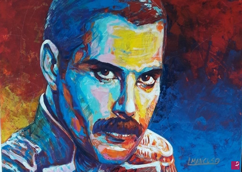 quadri in vendita online - Freddie Mercury ritratto