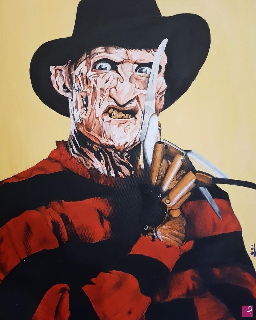 quadri in vendita online - Freddy Krueger