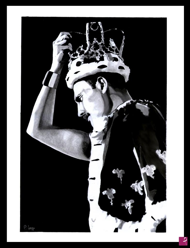 quadri in vendita online - Freddy Mercury