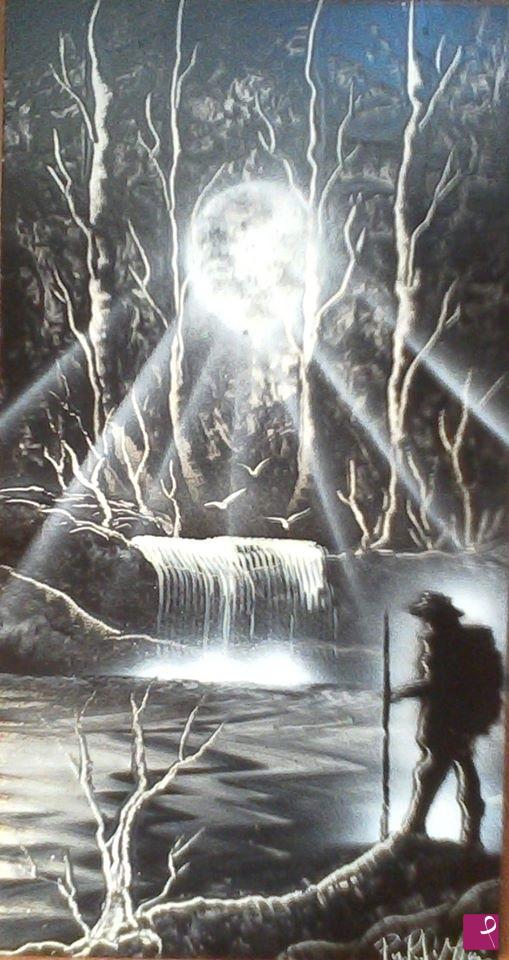 quadri in vendita online - ---Free in the forest-----