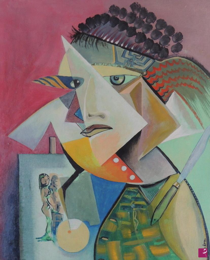 quadri in vendita online - frida contemplando l'omicidio