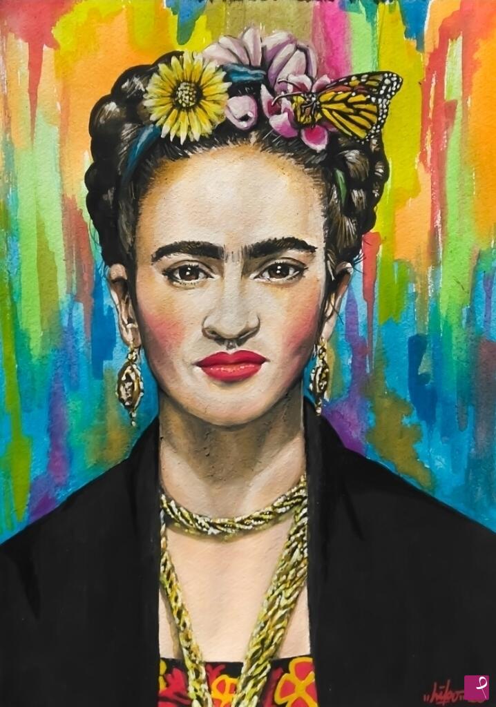 quadri in vendita online - Frida Khalo - In the breath of colors 