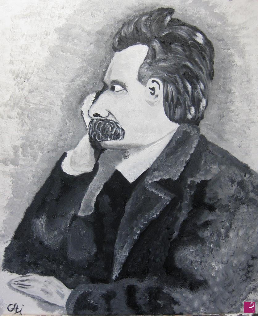 quadri in vendita online - Friedrich Nietzsche