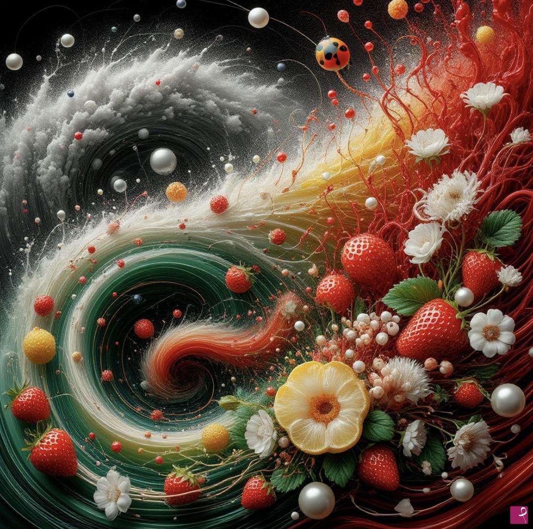 quadri in vendita online - Fruit tornado