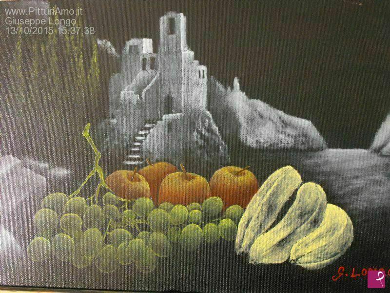 quadri in vendita online - frutta al chiar di luna
