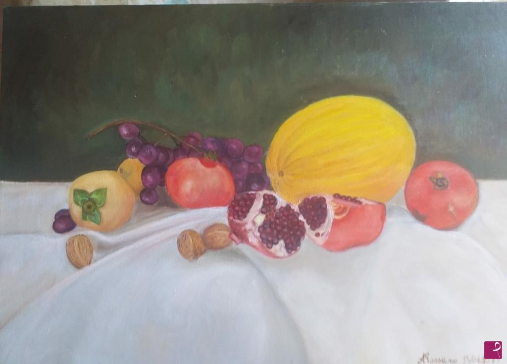 quadri in vendita online - Frutta autunnale