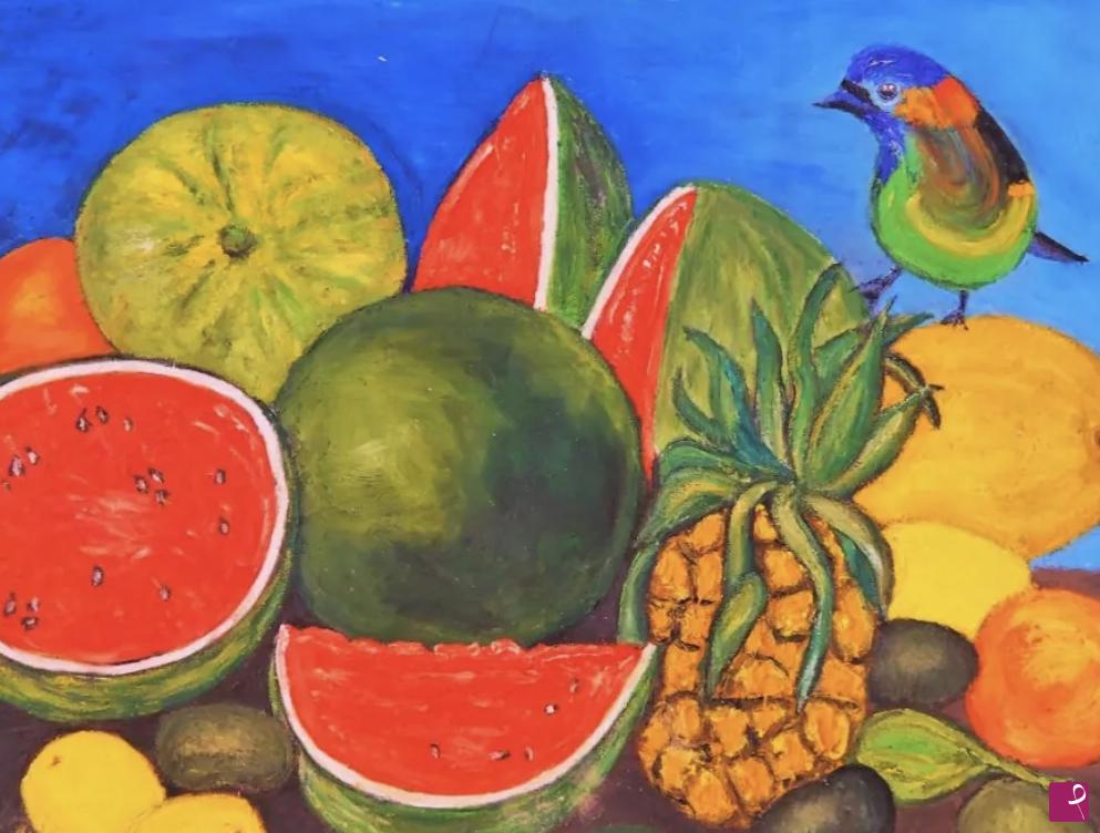 quadri in vendita online - Frutta esotica