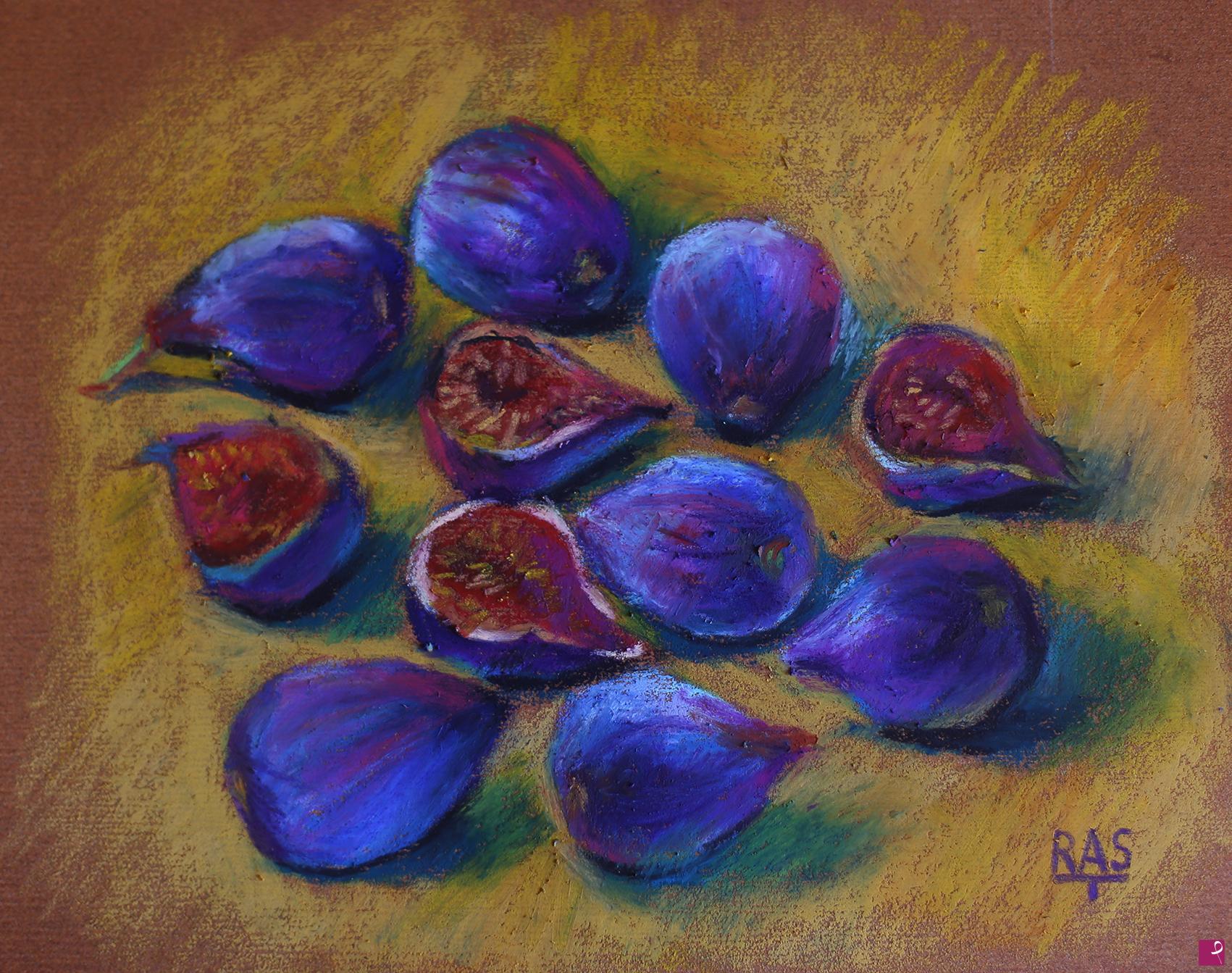 quadri in vendita online - Frutta fichi