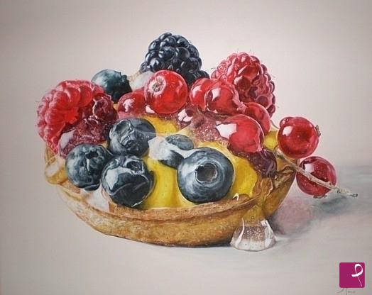 quadri in vendita online - Frutti di bosco