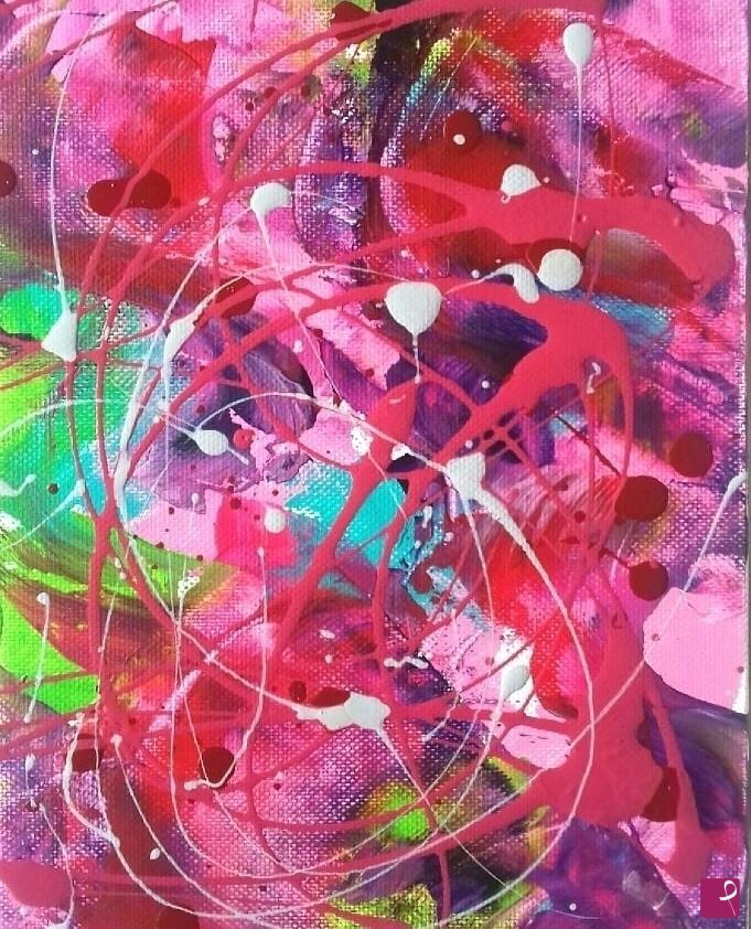 quadri in vendita online - Fuchsia