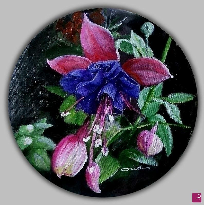 quadri in vendita online - Fucsia