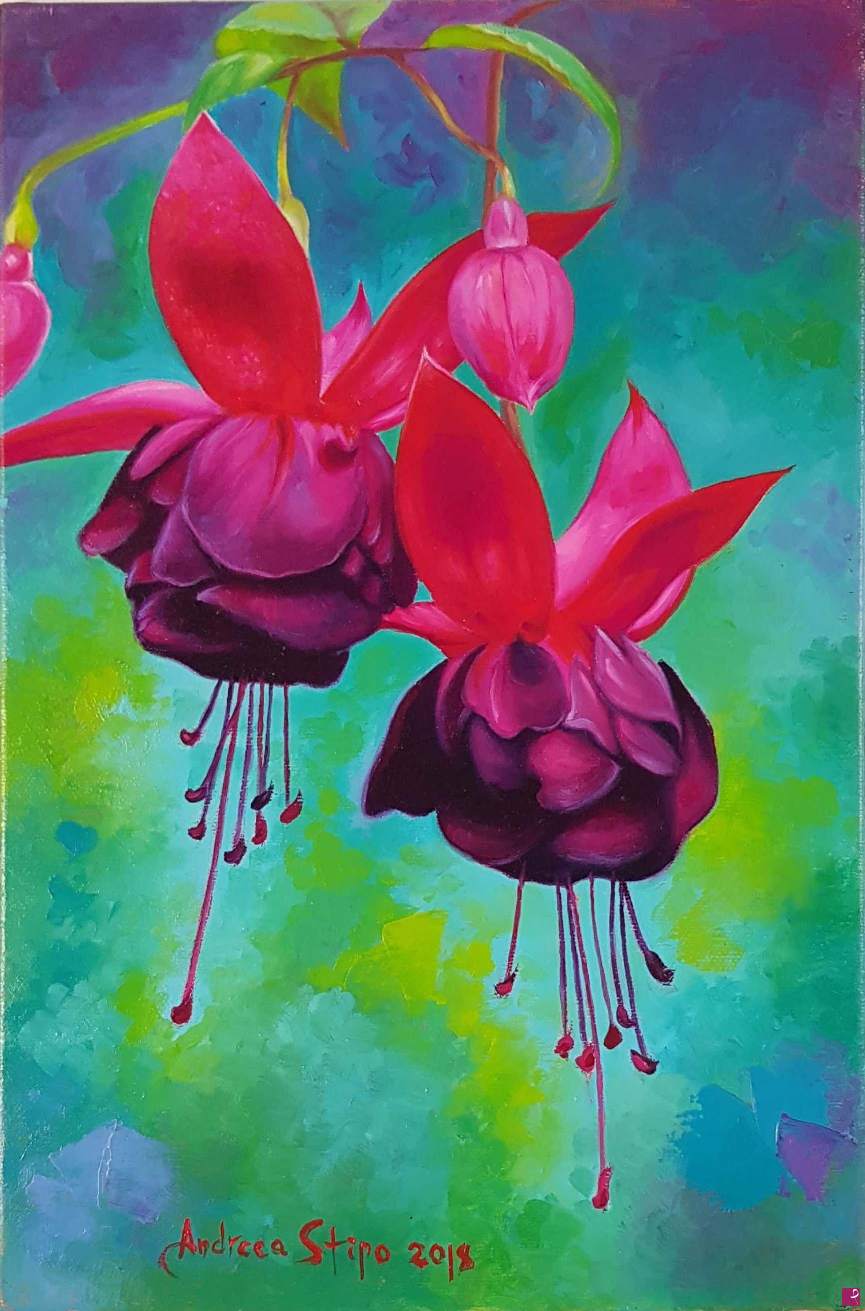 quadri in vendita online - Fucsia