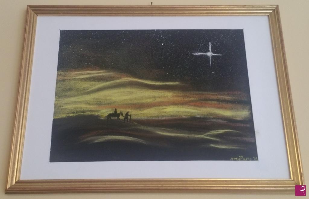 quadri in vendita online - fuga nel deserto della Sacra Famiglia