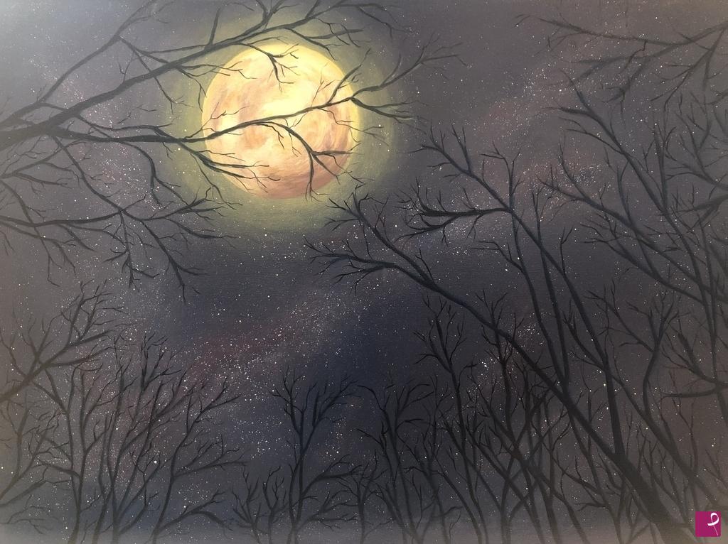 quadri in vendita online - Full moon
