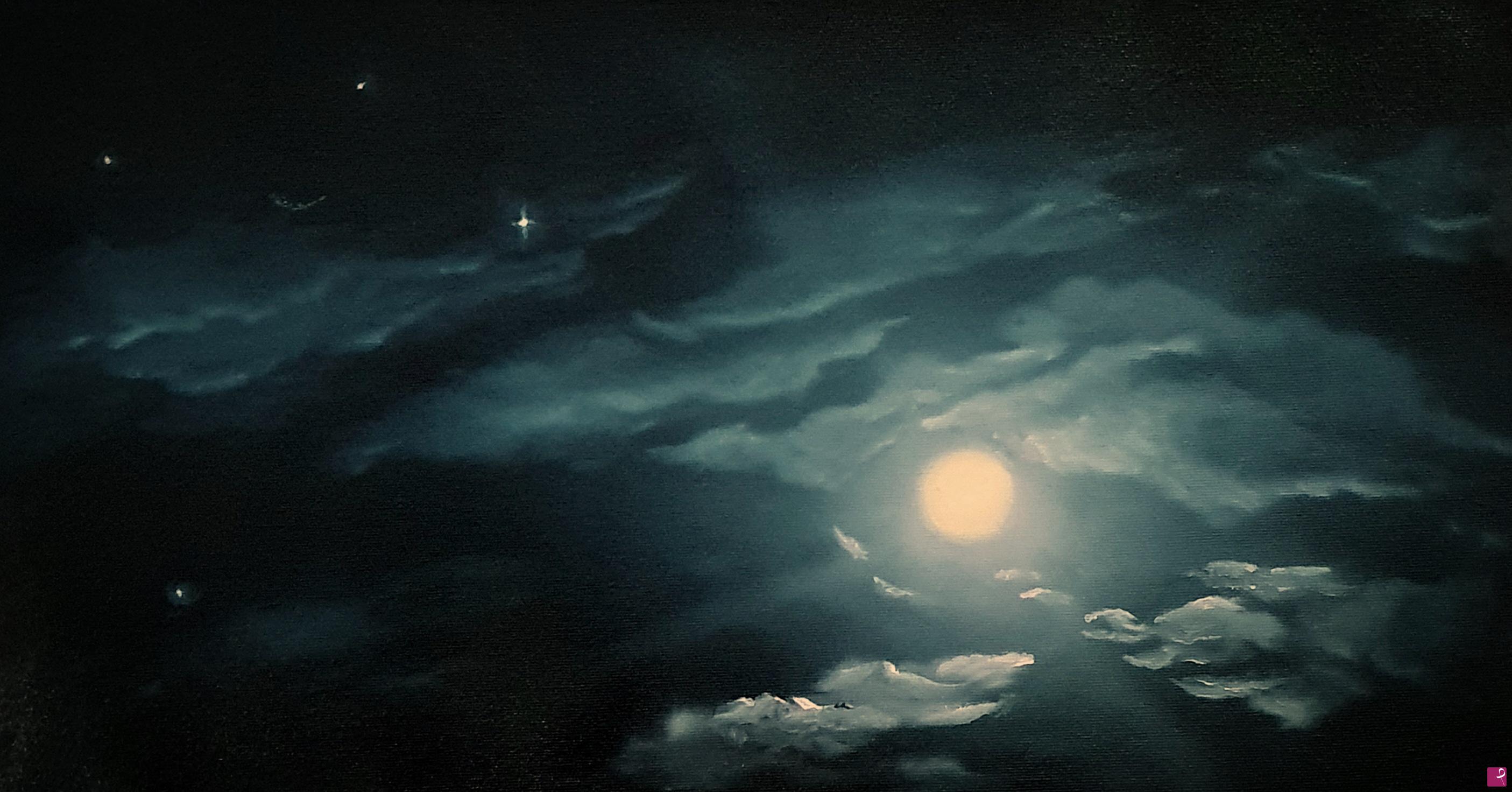 quadri in vendita online - Full moon