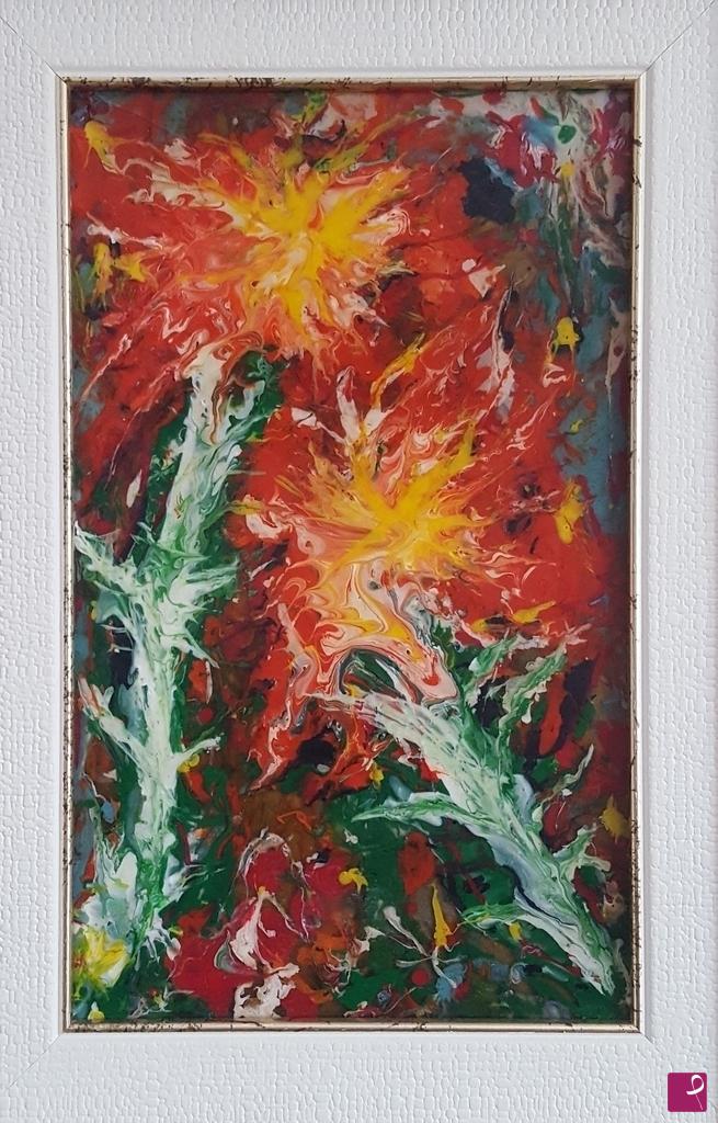 quadri in vendita online - fuochi di fiori
