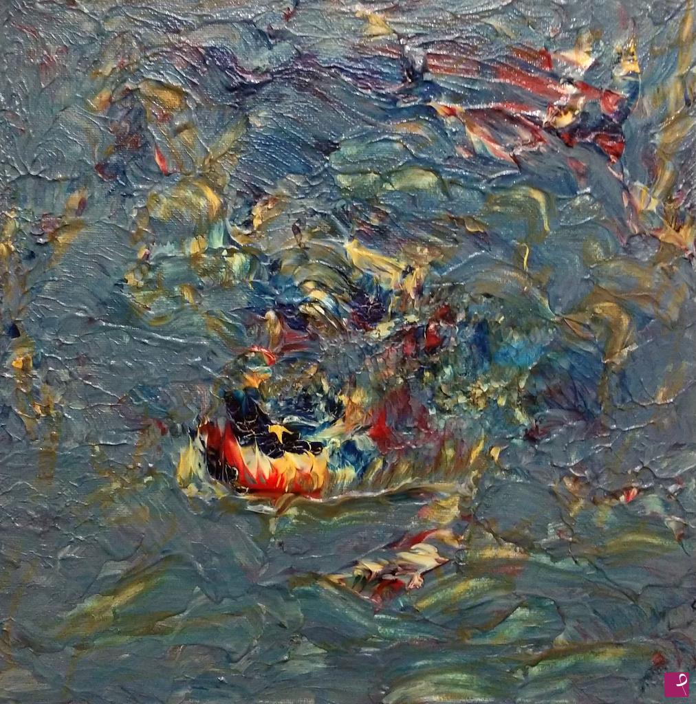 quadri in vendita online - Fuoco nell'acqua
