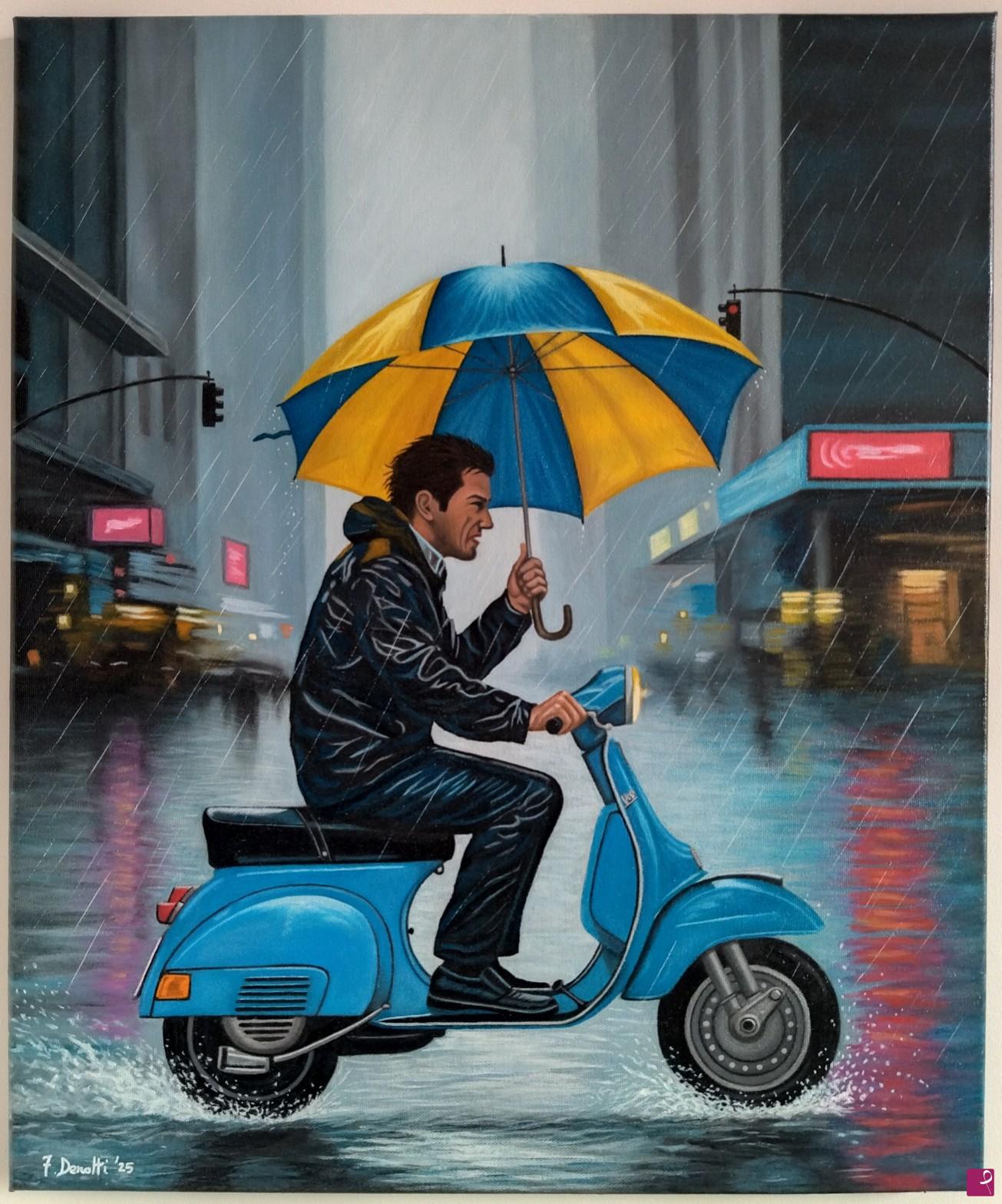 quadri in vendita online - Fuori di Vespa 
