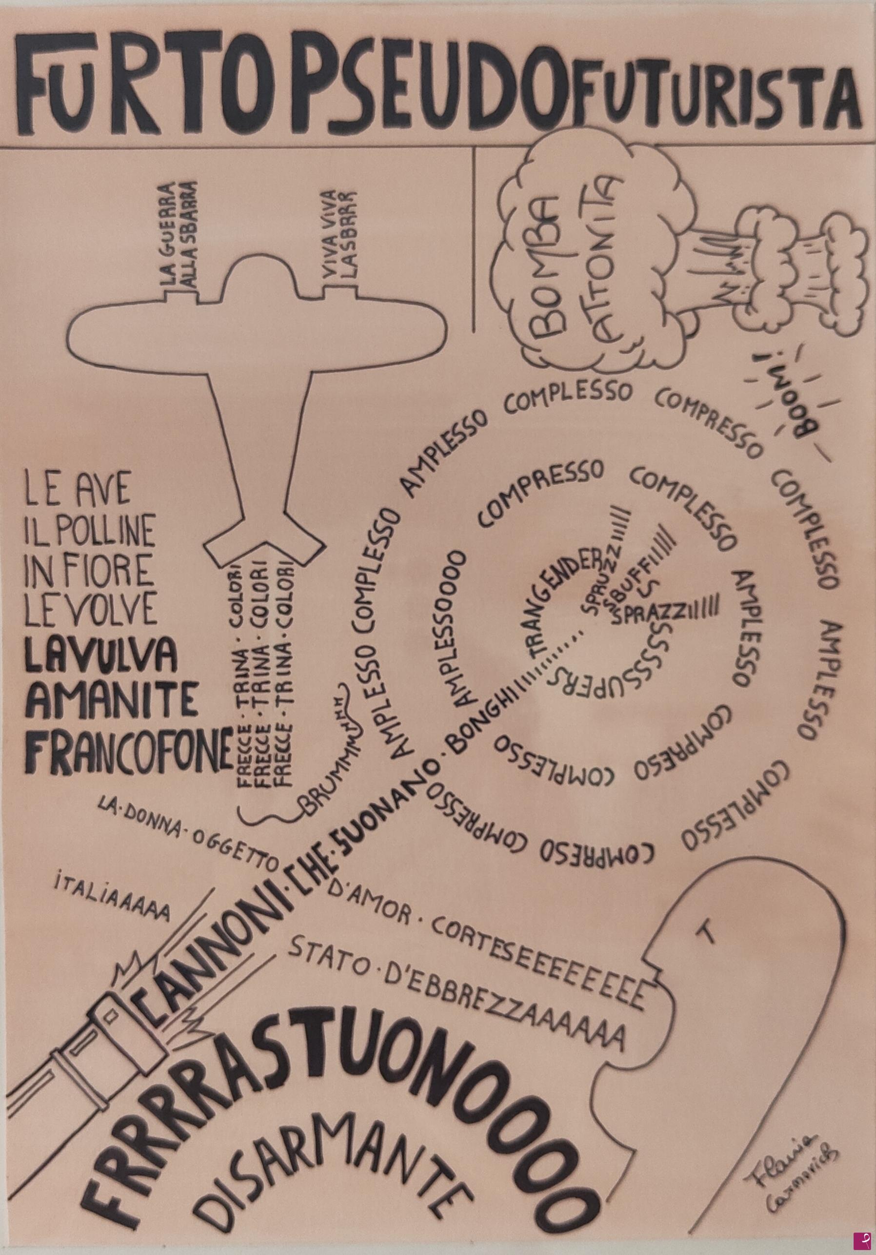 quadri in vendita online - Furto pseudofuturista