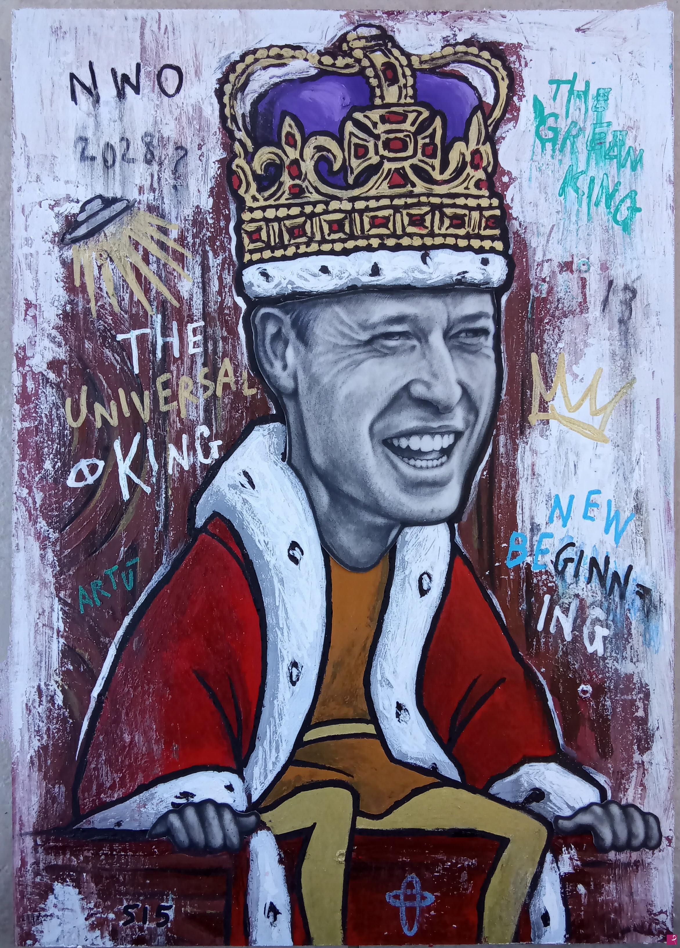 quadri in vendita online - (future)"King William"_ "Fake skin" line_2025