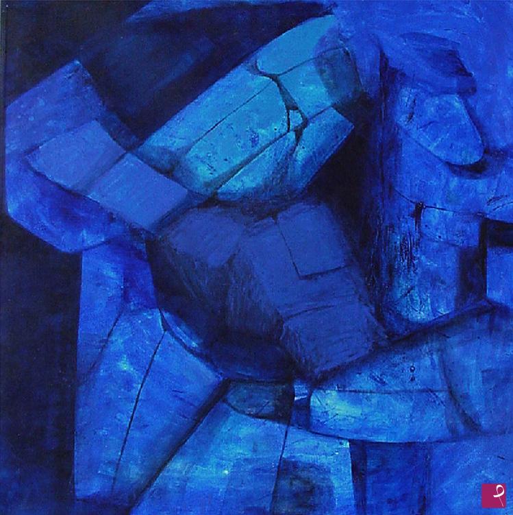 quadri in vendita online - FUTURIBILE BLU
