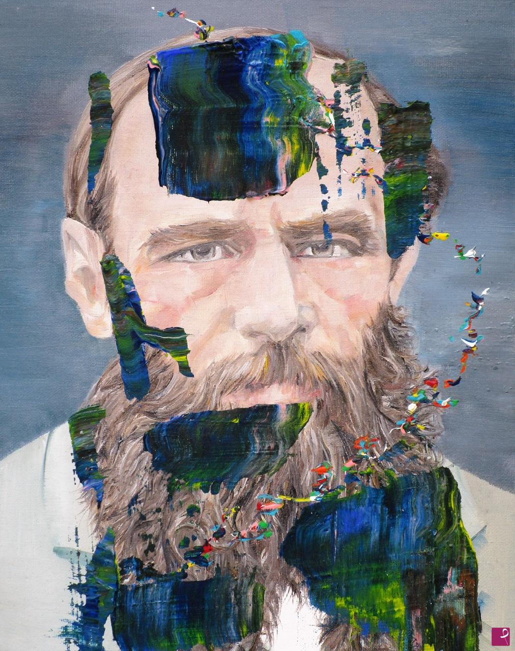 quadri in vendita online - FYODOR DOSTOEVSKY