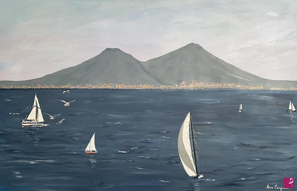quadri in vendita online - Gabbiani in volo