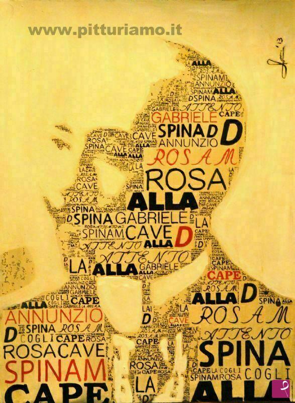 quadri in vendita online - Gabriele D'Annunzio