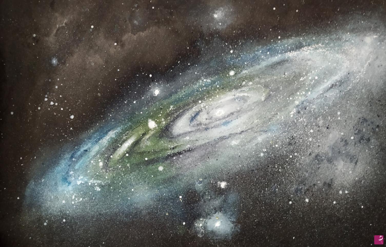 quadri in vendita online - Galassia di Andromeda 