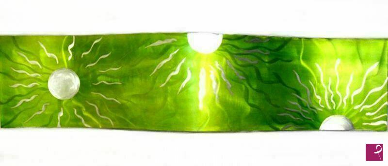 quadri in vendita online - Galassia verde