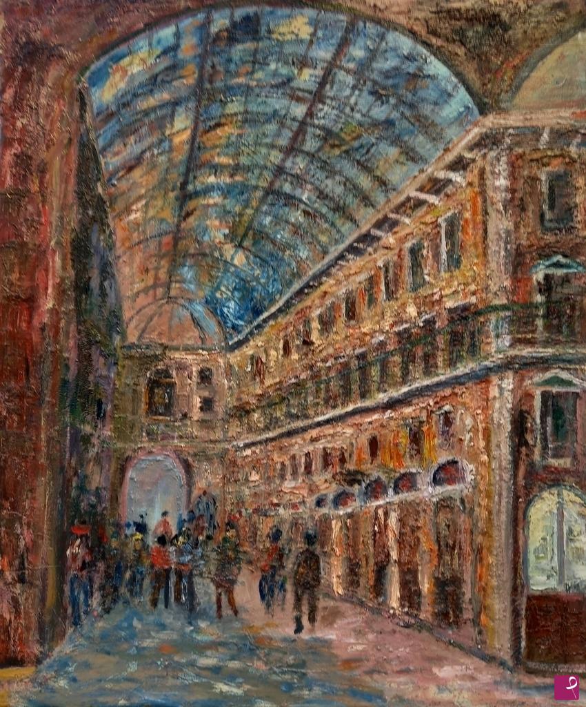 quadri in vendita online - Galleria Vittorio Emanuele. Milano