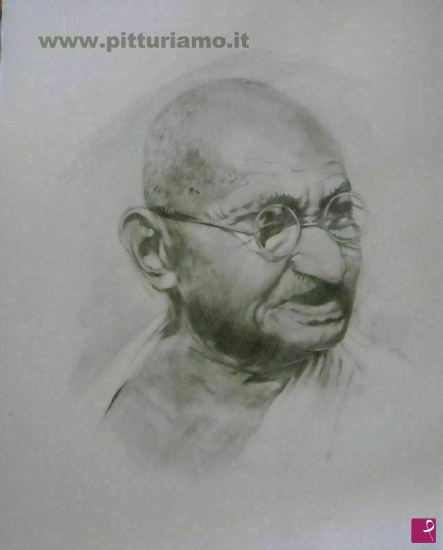 quadri in vendita online - Gandhi