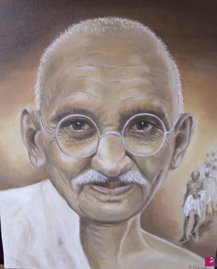 quadri in vendita online - Gandhi