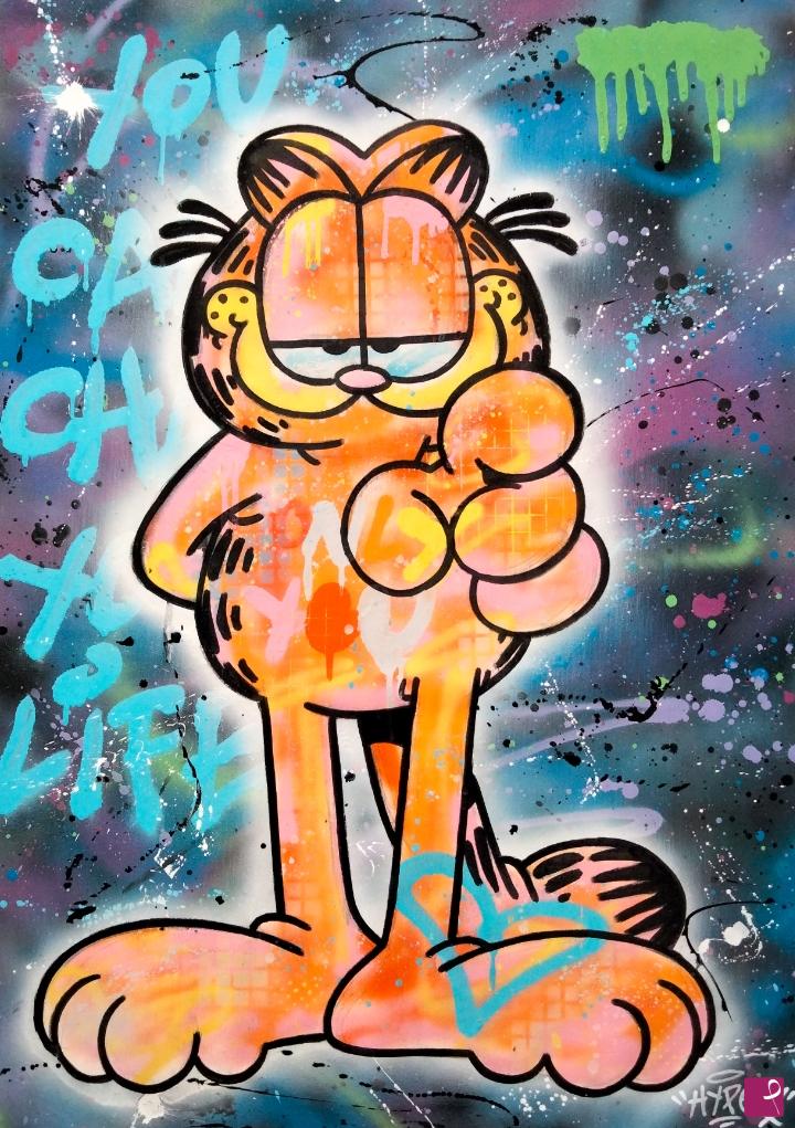 quadri in vendita online - Garfield - You can change your life