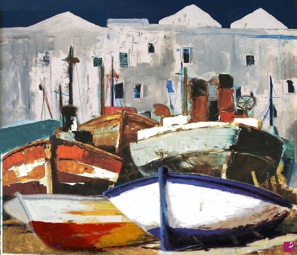 quadri in vendita online - Gargano FG - cantiere di barche