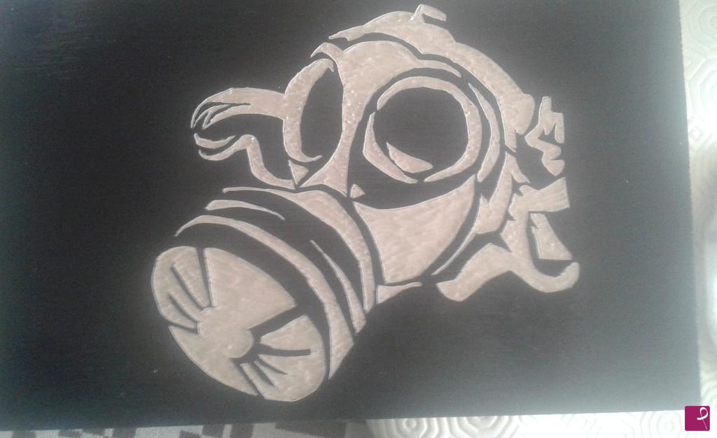 quadri in vendita online - gasmask 