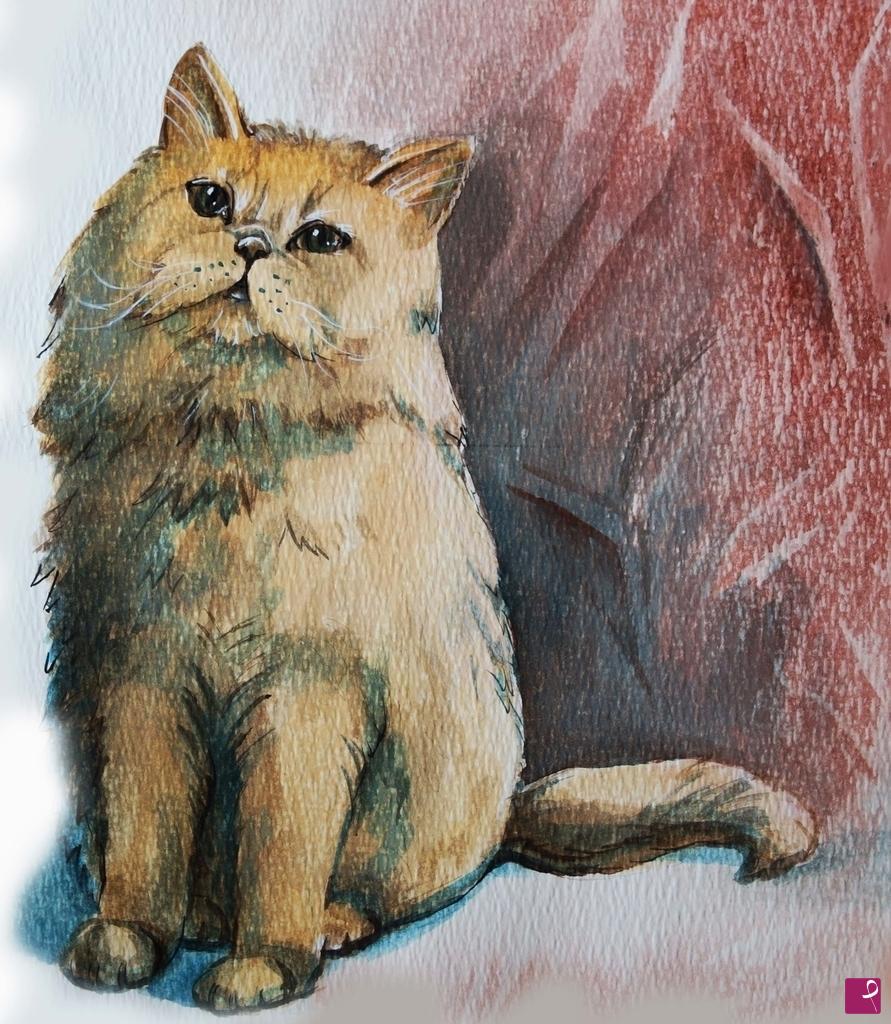 quadri in vendita online - Gatto