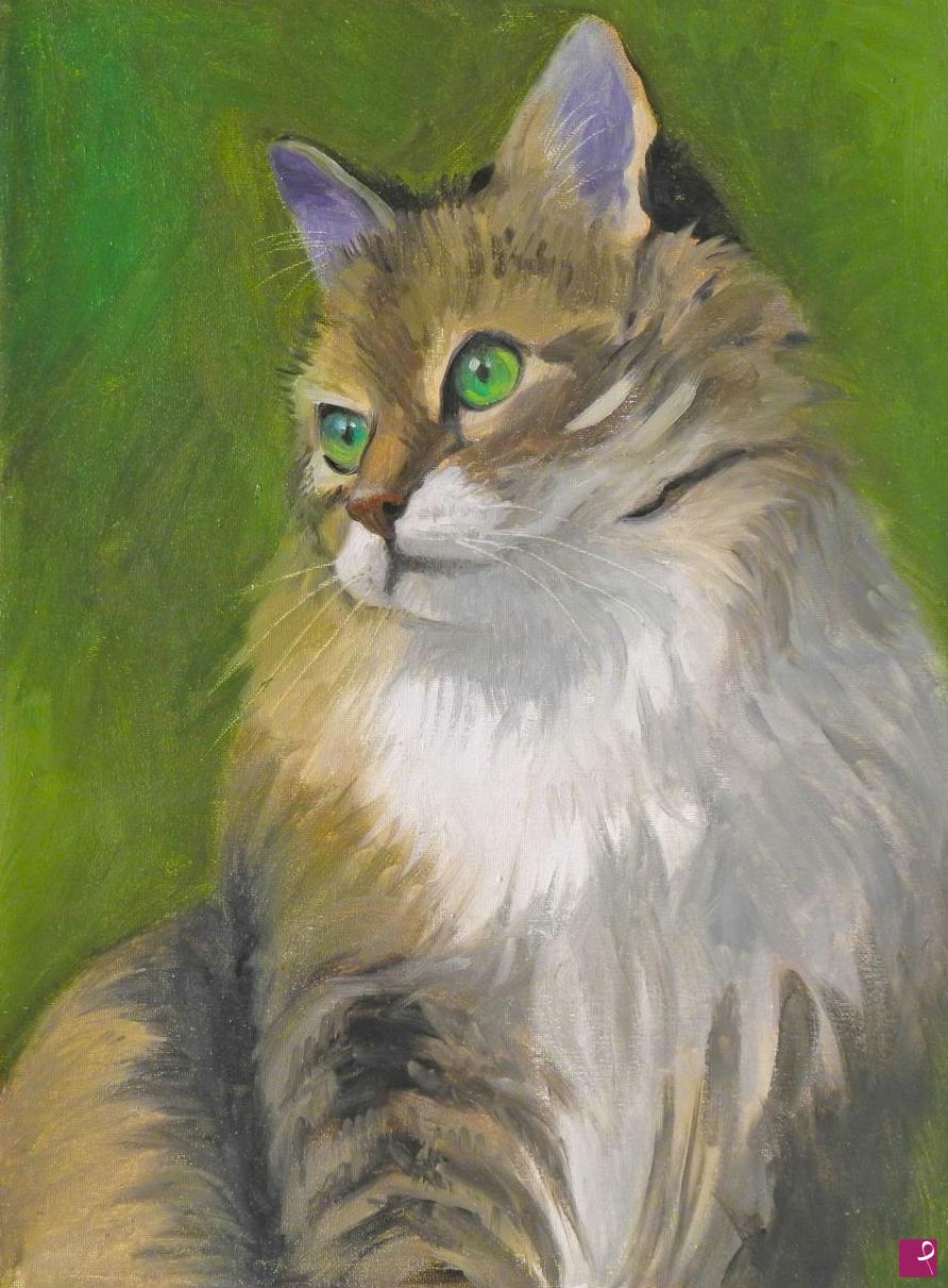 quadri in vendita online - Gatto 2