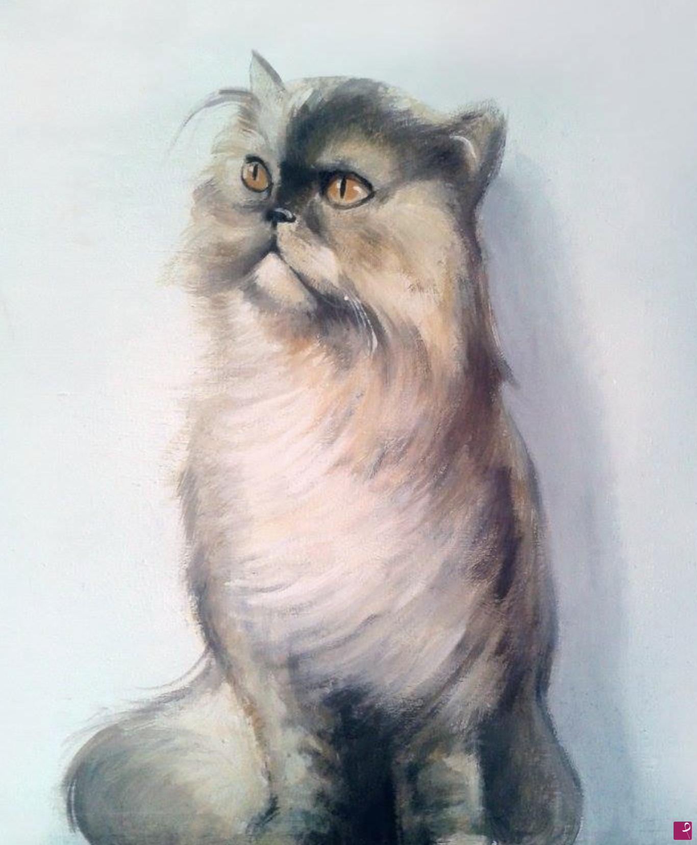 quadri in vendita online - gatto