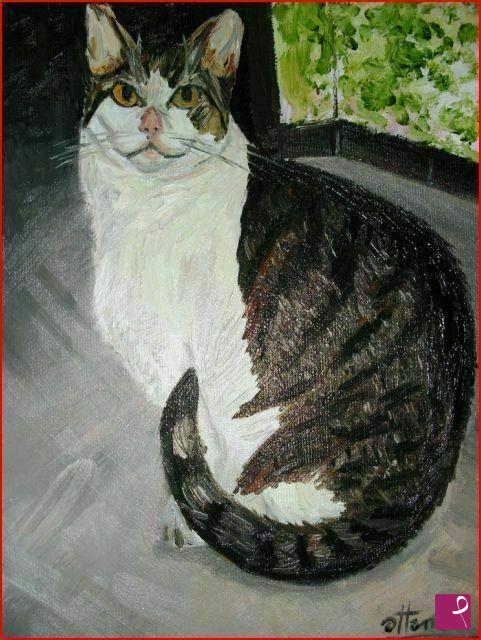 quadri in vendita online - GATTO